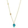 Ania Haie Turquoise Pendant Kette (N014-02G) Ania Haie Turquoise Pendant Kette (N014-02G)