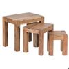 Wohnling Mumbai Beistelltisch 3er Set Wohnling Mumbai Beistelltisch 3er Set
