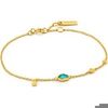 Ania Haie Turquoise Discs Armband (B014-01G) Ania Haie Turquoise Discs Armband (B014-01G)