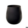 Villeroy & Boch Manufacture Collier Carré Vase groß schwarz Villeroy & Boch Manufacture Collier Carré Vase groß schwarz