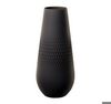 Villeroy & Boch Manufacture Collier Carré Vase hoch schwarz Villeroy & Boch Manufacture Collier Carré Vase hoch schwarz