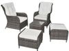 tectake Rattan Sitzgruppe Benissa (403351) tectake Rattan Sitzgruppe Benissa (403351)