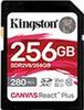 Kingston Canvas React Plus V60 R280/W150 SDXC 256GB (SDR2V6/256GB) Kingston Canvas React Plus V60 R280/W150 SDXC 256GB (SDR2V6/256GB)