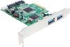 Delock PCI Express x4 Karte > 2 x USB 3.0 + 2 x SATA 6 Gb/s (89359) Delock PCI Express x4 Karte > 2 x USB 3.0 + 2 x SATA 6 Gb/s (89359)