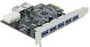 Delock PCI Express x1 Karte > 5 x extern + 2 x intern USB 3.0 (89355) Delock PCI Express x1 Karte > 5 x extern + 2 x intern USB 3.0 (89355)