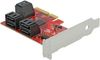 Delock 6 Port SATA PCI Express x4 Karte (89042) Delock 6 Port SATA PCI Express x4 Karte (89042)