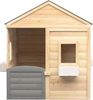 vidaXL Spielhaus mit Abschließbarer Tür und Blumentöpfen (93687) vidaXL Spielhaus mit Abschließbarer Tür und Blumentöpfen (93687)
