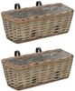 vidaXL Balkon-Blumenkasten 40 cm 2 Stk. (246828) vidaXL Balkon-Blumenkasten 40 cm 2 Stk. (246828)