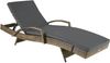 tectake Océane Aluminium Rattan Sonnenliege tectake Océane Aluminium Rattan Sonnenliege