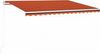 vidaXL Markise Manuell Einziehbar mit LED 450 x 350 cm (306900) vidaXL Markise Manuell Einziehbar mit LED 450 x 350 cm (306900)