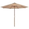 vidaXL Sonnenschirm mit Holz-Mast 300 cm vidaXL Sonnenschirm mit Holz-Mast 300 cm