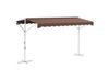 Outsunny Standmarkise mit Faltarmkurbel 395 x 298 x 255 cm Outsunny Standmarkise mit Faltarmkurbel 395 x 298 x 255 cm