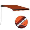 vidaXL Markise Manuell Einziehbar LED 350 x 250 cm vidaXL Markise Manuell Einziehbar LED 350 x 250 cm