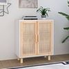 vidaXL Sideboard Kiefer und Natur-Rattan 60x30x70 cm vidaXL Sideboard Kiefer und Natur-Rattan 60x30x70 cm