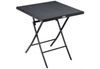 Casaria Polyrattan Klapptisch 65 x 65 cm Casaria Polyrattan Klapptisch 65 x 65 cm
