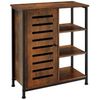 tectake Sideboard Industrial Holz dunkel, rustikal tectake Sideboard Industrial Holz dunkel, rustikal