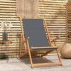 vidaXL Strandstuhl Klappbar Massivholz Teak mit Armlehnen vidaXL Strandstuhl Klappbar Massivholz Teak mit Armlehnen