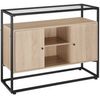 tectake Oldham Sideboard 100 x 38 x 80,5 cm tectake Oldham Sideboard 100 x 38 x 80,5 cm