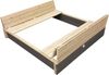 Exit Aksent Holzsandkasten 136 x 132 cm (52.05.02.06) Exit Aksent Holzsandkasten 136 x 132 cm (52.05.02.06)