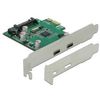 Delock PCI Express x1 Karte zu 2 x extern USB (90493) Delock PCI Express x1 Karte zu 2 x extern USB (90493)