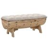 vidaXL Aufbewahrungsbank Massivholz 103 x 51 cm (245767) vidaXL Aufbewahrungsbank Massivholz 103 x 51 cm (245767)