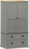 vidaXL Vigo Massivholz 90 x 55 x 170 cm vidaXL Vigo Massivholz 90 x 55 x 170 cm