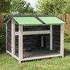 vidaXL Hundehütte Massivholz Kiefer 96 x 87 x 80,5 cm (172264) vidaXL Hundehütte Massivholz Kiefer 96 x 87 x 80,5 cm (172264)