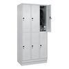 C+P Möbelsysteme Spind Classic Plus 6 Schließfächer 90,0 x 50,0 x 195,0 cm C+P Möbelsysteme Spind Classic Plus 6 Schließfächer 90,0 x 50,0 x 195,0 cm