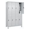 C+P Möbelsysteme Spind Classic Plus 8 Schließfächer 120,0 x 50,0 x 195,0 cm C+P Möbelsysteme Spind Classic Plus 8 Schließfächer 120,0 x 50,0 x 195,0 cm