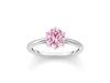 Thomas Sabo Ring mit pinkfarbenem Stein (TR2474-051-9) Thomas Sabo Ring mit pinkfarbenem Stein (TR2474-051-9)