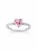 Thomas Sabo Ring mit pinkfarbenem Stein in Herzform (TR2476-051-9) Thomas Sabo Ring mit pinkfarbenem Stein in Herzform (TR2476-051-9)