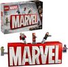 LEGO Marvel Logo & Minifiguren (76313) LEGO Marvel Logo & Minifiguren (76313)
