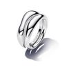 Pandora Organisch Geformte Stacking-Ringe silber (193264C00) Pandora Organisch Geformte Stacking-Ringe silber (193264C00)