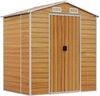 vidaXL Gerätehaus Verzinkter Stahl 191 x 130 x 198 cm (3188275) vidaXL Gerätehaus Verzinkter Stahl 191 x 130 x 198 cm (3188275)