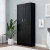 vidaXL Bücherschrank Schwarz 82,5 x 30,5 x 185,5 cm (802733) vidaXL Bücherschrank Schwarz 82,5 x 30,5 x 185,5 cm (802733)