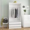 vidaXL Kleiderschrank 100x50x200 cm (800603) vidaXL Kleiderschrank 100x50x200 cm (800603)