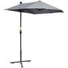 Outsunny Halbrundschirm 2 x 2 m mit Halterung Outsunny Halbrundschirm 2 x 2 m mit Halterung