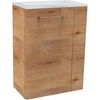 Fackelmann SBC Beckenunterschrank 45 mit Glaswaschbecken Fackelmann SBC Beckenunterschrank 45 mit Glaswaschbecken