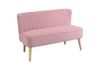 HOMCOM 2-Sitzer Sofa 117 x 56,5 x 77 cm HOMCOM 2-Sitzer Sofa 117 x 56,5 x 77 cm