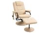 HOMCOM Relaxsessel mit Hocker 77 x 84 x 95 cm HOMCOM Relaxsessel mit Hocker 77 x 84 x 95 cm