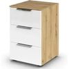 Rauch Artisan/Glasfront Nachttisch 40x61x42cm Rauch Artisan/Glasfront Nachttisch 40x61x42cm