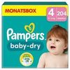 Pampers Baby-Dry Monatsbox Größe 4 (204 Stk.) Pampers Baby-Dry Monatsbox Größe 4 (204 Stk.)