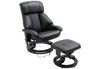 HOMCOM Massagesessel mit Fußhocker (700-140BK) HOMCOM Massagesessel mit Fußhocker (700-140BK)