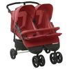 vidaXL Zwillingswagen (10245) vidaXL Zwillingswagen (10245)