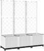 vidaXL Pflanzkübel mit Rankgitter PP 120 x 40 x 136 cm (153284) vidaXL Pflanzkübel mit Rankgitter PP 120 x 40 x 136 cm (153284)