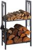 Relaxdays Kaminholzregal mit 2 Ablagen 60 x 30 x 100 cm (10026017_944) Relaxdays Kaminholzregal mit 2 Ablagen 60 x 30 x 100 cm (10026017_944)