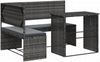 vidaXL Gartensofa in L-Form mit Tisch und Kissen (362348) vidaXL Gartensofa in L-Form mit Tisch und Kissen (362348)