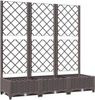 vidaXL Pflanzkübel mit Rankgitter 120 x 40 x 121,5 cm (318262) vidaXL Pflanzkübel mit Rankgitter 120 x 40 x 121,5 cm (318262)