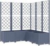 vidaXL Pflanzkübel mit Rankgitter 120 x 120 x 136 cm (318257) vidaXL Pflanzkübel mit Rankgitter 120 x 120 x 136 cm (318257)
