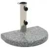 vidaXL Sonnenschirmständer Granit 10 kg Gebogen Grau (45069) vidaXL Sonnenschirmständer Granit 10 kg Gebogen Grau (45069)